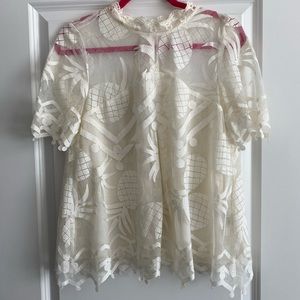 HD in Paris Combined Lace Top